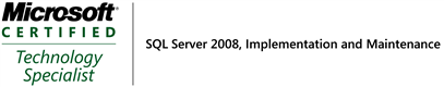 MCTS SQL Server 2008, Implementation and Maintenance